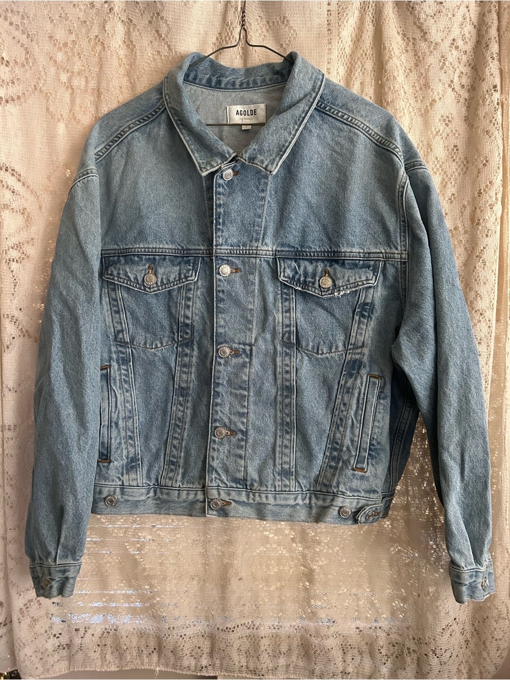 AGOLDE Charli Oversized Denim Jacket - Picture 2 of 12